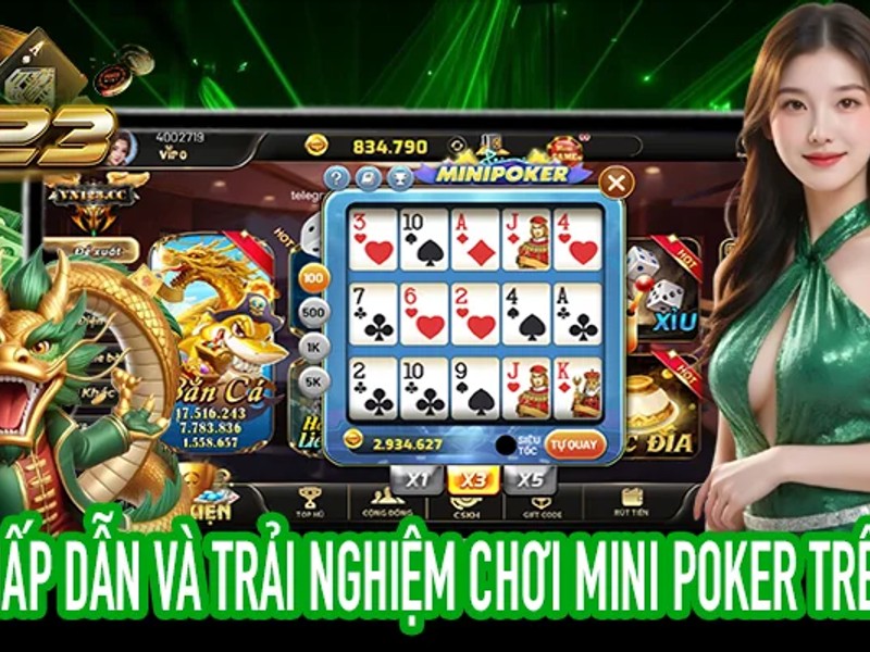 Trò chơi Poker Texas Hold'em mv88