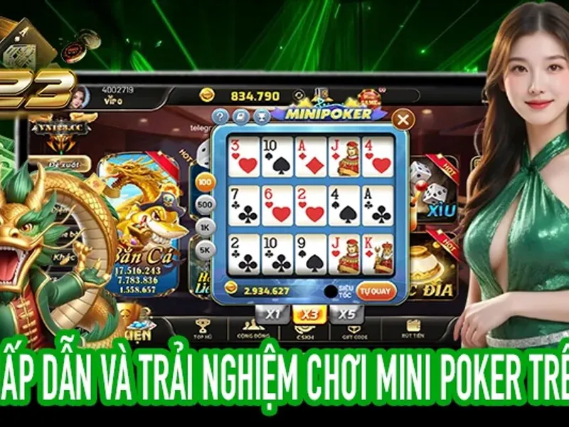 Trò chơi Poker Texas Hold'em mv88